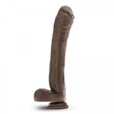 Dr. Skin XL Dildo Dr. Skin - Mr. Ed, 33 cm, temno rjav