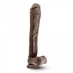 Dr. Skin XL Dildo Dr. Skin - Mr. Ed, 33 cm, temno rjav