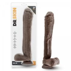 Dr. Skin XL Dildo Dr. Skin - Mr. Ed, 33 cm, temno rjav