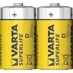 Varta R20 2S D Superlife Zn