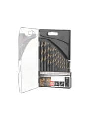 Tvardy T02000 13-delni komplet spiralnih svedrov za kovino HSS 2,0–8,0 mm