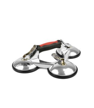 Tvardy T01252 Vakumsko držalo za steklo, 3-točkovno, 3x125mm, 190 kg