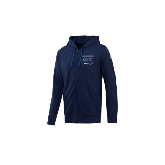 Reebok Športni pulover 170 - 175 cm/S Ufc FG Zip Hoodie