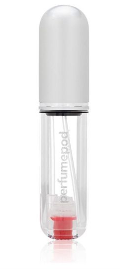 Travalo Pure Essentials - steklenička za ponovno polnjenje 5 ml (srebrna)