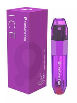 Travalo Ice - steklenička za ponovno polnjenje 5 ml (vijolična)