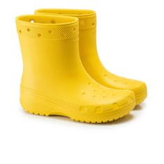 Crocs Dežni škornji rumena 37 EU Classic Boot