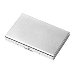 VIVVA® Kovinska denarnica z blokiranjem RFID | CARDITKA Srebrna
