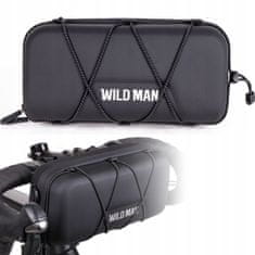 WILD MAN Kolesarska torba za krmilo, vodoodporna torba z pasom in etuijem, Wild Man
