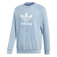 Adidas Športni pulover svetlo modra 188 - 193 cm/XXL Trefoil Warmup