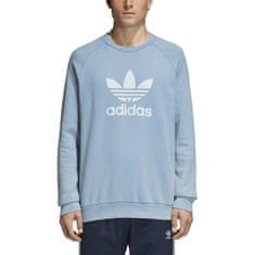Adidas Športni pulover svetlo modra 188 - 193 cm/XXL Trefoil Warmup