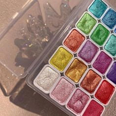JOJOY® 20 barvni akvarelni slikarski set | COLORLINKE Shema 1