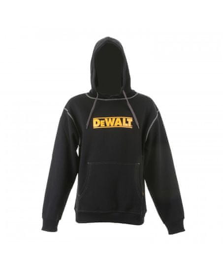 DeWalt MOŠKI PULOVER S KAPUCO ČRNI XL DWC47-001-XL