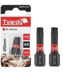 Tvardy T00179-25-2 Udarni vijačni nastavek T25 25mm S2