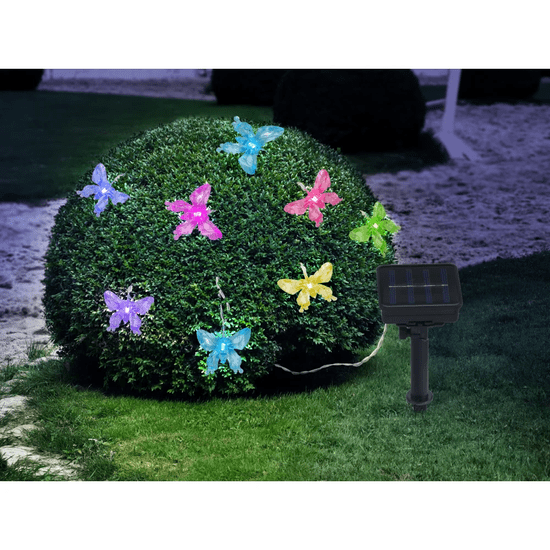 Globo LED RGB Dekorativna veriga 10xLED 0,06W 470 cm IP44