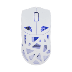 White Shark brezžična gaming miška WGM-5019 DAGONET / 24.000 DPI - bela 
