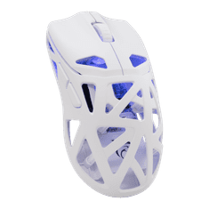 White Shark brezžična gaming miška WGM-5019 DAGONET / 24.000 DPI - bela 