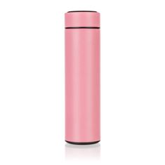 Banquet Termos 0,47l TREK, s termometrom, iz nerjavečega jekla PINK