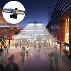 VYZIO® Solarna luč s senzorjem gibanja in sponko | LUMECLIP
