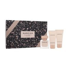 Narciso Rodriguez Narciso Poudrée Set parfumska voda 50 ml + krema za prhanje 50 ml + losjon za telo 50 ml za ženske