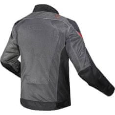 LS2 Poletna motoristična jakna Airy, črna/rdeča