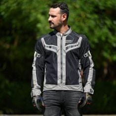 LS2 Poletna motoristična jakna Garda Air, črna/olivna