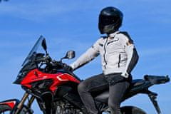 LS2 Poletna motoristična jakna Garda Air, bela/oranžna