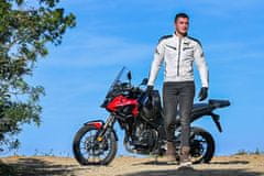 LS2 Poletna motoristična jakna Garda Air, bela/oranžna