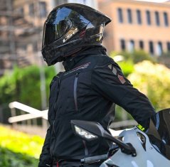 LS2 Športna softshell motoristična jakna Zirconium, črna