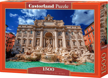 Castorland Puzzle Vodnjak Trevi, Rim 1500 kosov