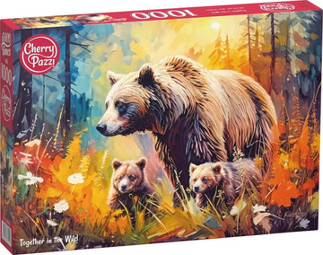 CHERRY PAZZI Puzzle Skupaj v puščavi 1000 kosov