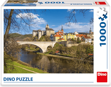 DINO Puzzle Grad Loket 1000 kosov