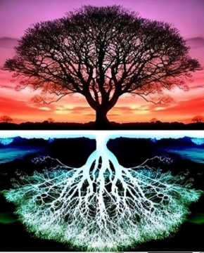 NORIMPEX Diamantna slika Drevo 30x40cm