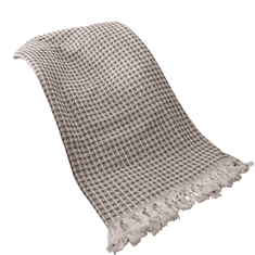 MIABELLA Pregrinjalo WAFFLE 150x200, siva