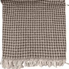 MIABELLA Pregrinjalo WAFFLE 150x200, siva