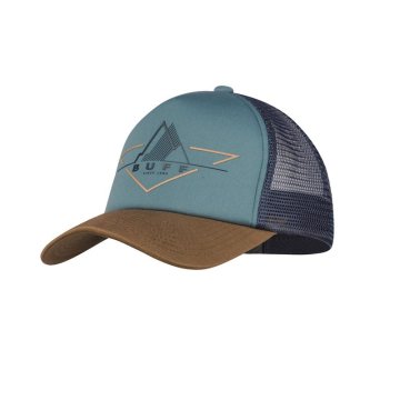 BUFF® trucker kapa s šiltom stone blue