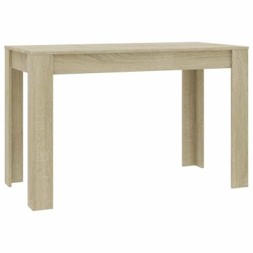 Vidaxl Jedilna miza 120x60x76 cm iverna plošča