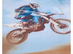 Herding Reverzibilne bombažne rjuhe Herding MOTOCROSS, 140/200+70/90