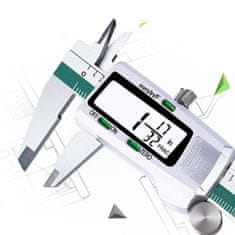 MG Caliper digitalno pomično merilo, srebrno