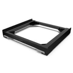 Meliconi Výsuvná podložka , 656168, Move Black, pro pračky sušičky, vhodná pro vestavby, brzdy, gumová kolečka, Made in Italy, 10 let záruka
