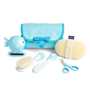 Chicco 5-delni komplet za nego dojenčka, modre barve