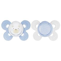 Chicco Silikonski spodbujevalnik PHYSIO COMFORT, modra, 0m +