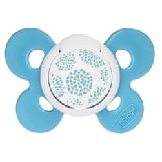 Chicco Silikonski spodbujevalnik PHYSIO COMFORT, modra, 6m +