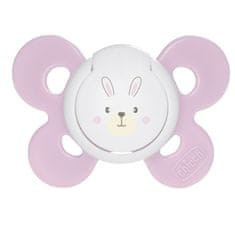 Chicco Silikonski spodbujevalnik PHYSIO COMFORT, roza, 0m +