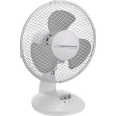 Zephyr ventilator, namizni, 23cm, 30W, bel (T-5550-20)