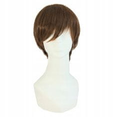 Korbi Moška Kratka Lasulja Temno Blond 10cm