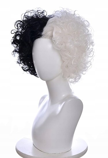 Korbi Lasulja Cruella De Mon Črno-Bela, 30cm