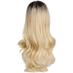 Korbi Perika Dolgi Valoviti Blond Ombre 70cm