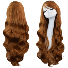 Korbi Dolga valovita lasulja 70cm temni blond griva