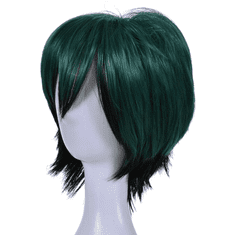 Korbi Peruka Izuku Midoriya Cosplay W41 Zelena