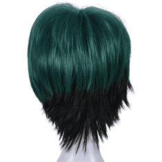 Korbi Peruka Izuku Midoriya Cosplay W41 Zelena